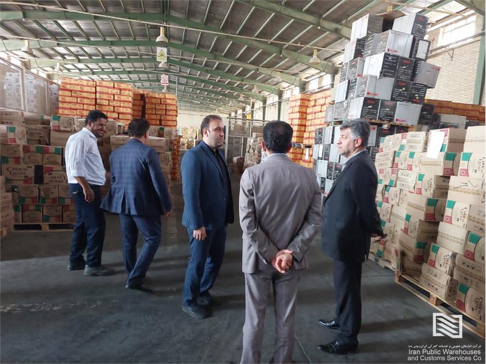 بازدید مدیرعامل شرکت انبارهای عمومی و خدمات گمرکی بندر امام خمینی(ره) از بندر آبادان