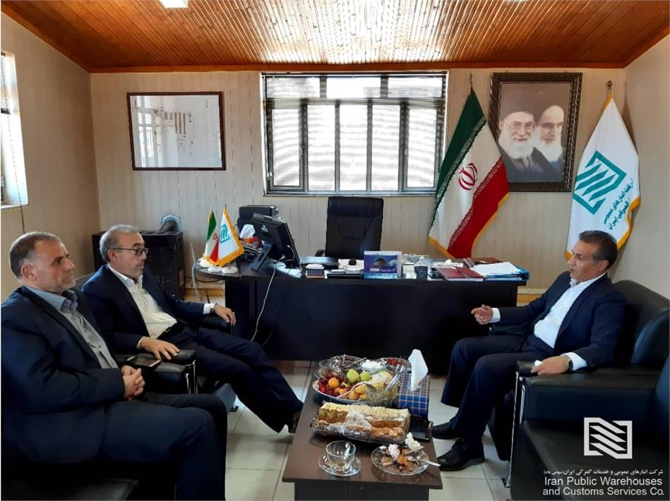 بازدید ناظر محترم گمرکات استان اردبیل و مدیرکل گمرک اردبیل، از شرکت انبارهای عمومی وخدمات گمرکی آستارا