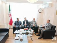 بررسی راهکارهای تقویت زیرساخت‌های حمل‌ونقل و لجستیک گیلان در دیدار دکتر حسنی با استاندار گیلان 2