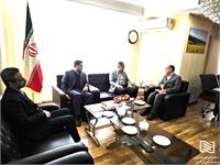 بررسی راهکارهای تقویت زیرساخت‌های حمل‌ونقل و لجستیک گیلان در دیدار دکتر حسنی با استاندار گیلان 1