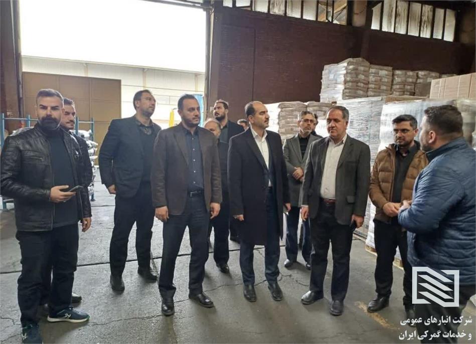 بازدید میدانی دکتر کاظم سلیمی از شرکت انبارهای عمومی تهران با هدف تسریع خدمت رسانی به فعالان اقتصادی و کمک به دولت در شرایط