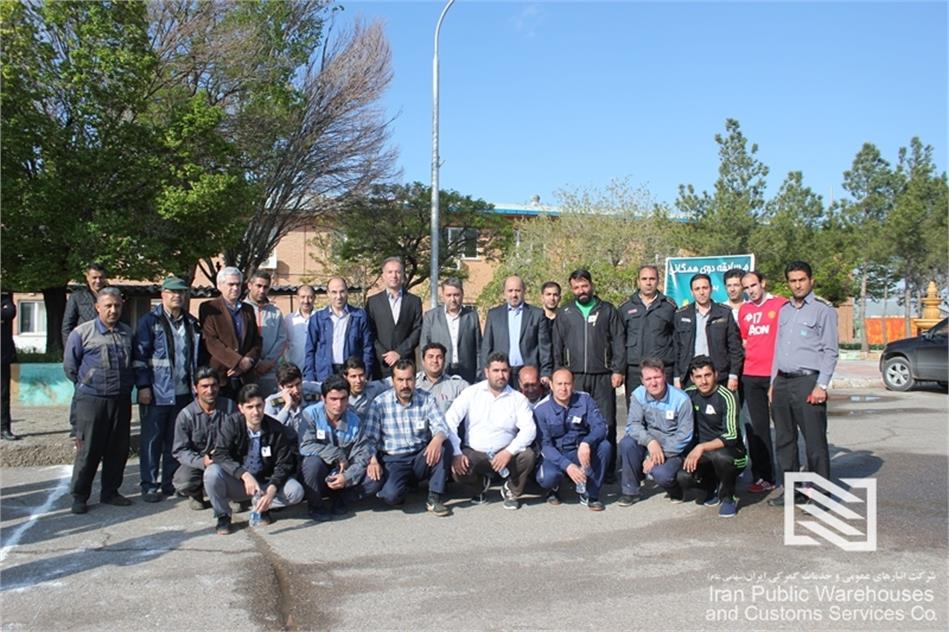 برگزاری مسابقه دو همگانی گرامی‌داشت هفته کار و کارگر در شرکت انبارهای عمومی سهلان