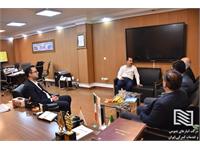 نشست مشترک مدیرعامل شرکت انبارهای عمومی و خدمات گمرکی ایران با نماینده مردم شهرستان فسا در مجلس شورای اسلامی 1