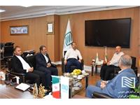 دیدار مدیرعامل شرکت انبارهای عمومی و خدمات گمرکی ایران با مدیرعامل سازمان منطقه آزاد تجاری ماکو 1