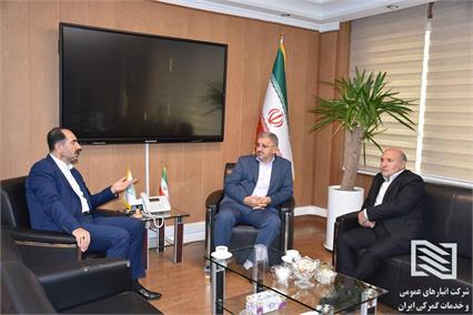 دیدار مدیرعامل شرکت انبارهای عمومی و خدمات گمرکی ایران با مدیرعامل سازمان منطقه آزاد تجاری ماکو 4