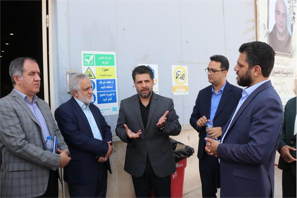 بازدید اعضای محترم هیئت‌مدیره شرکت انبارهای عمومی و خدمات گمرکی ایران از شرکت انبارهای عمومی و خدمات گمرکی امام خمینی(ره)