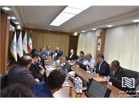 در نشست مشترک اعضای فراکسیون گمرک،انبارهای عمومی و اموال تملیکی مجلس شورای اسلامی با مدیران ارشد شرکت انبارهای عمومی ایران