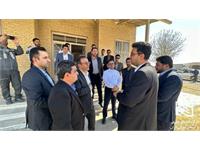 بازدید معاونان و مدیران ارشد شرکت انبارهای عمومی و خدمات گمرکی ایران از پروژه‌های توسعه‌ای شعبه مرزی لطف‌آباد مجتمع خراسان 5