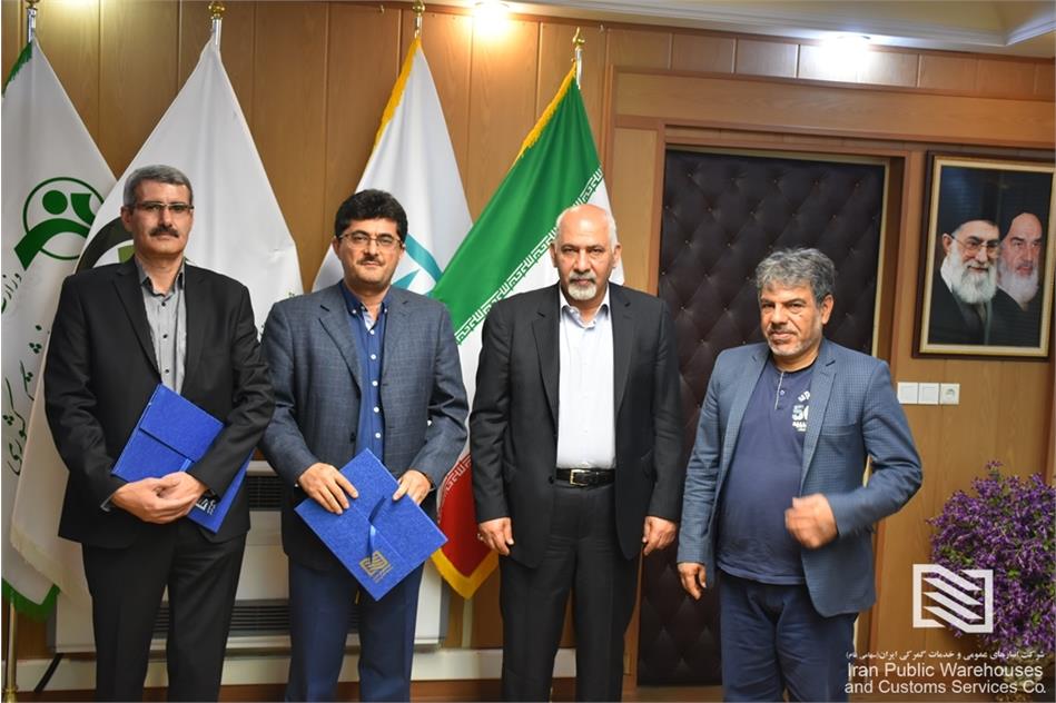 آیین معارفه مدیرعامل شرکت انبارهای عمومی و خدمات گمرکی بازرگان برگزار شد